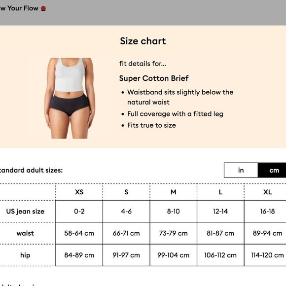 NEW✅ Thinx for All Period Better Brief Black XLarge Super absorbency - Picture 6 of 6